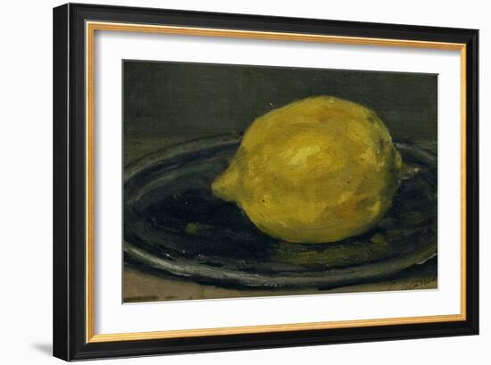 The Lemon, 1880-Edouard Manet-Framed Giclee Print