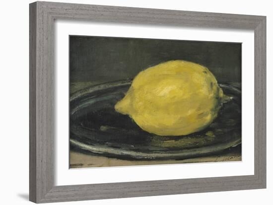 The Lemon, 1880-Edouard Manet-Framed Giclee Print