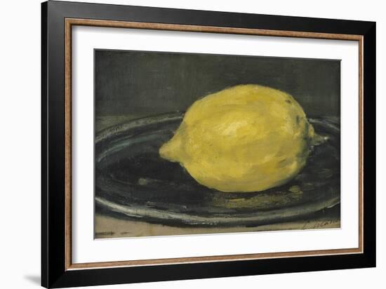 The Lemon, 1880-Edouard Manet-Framed Giclee Print