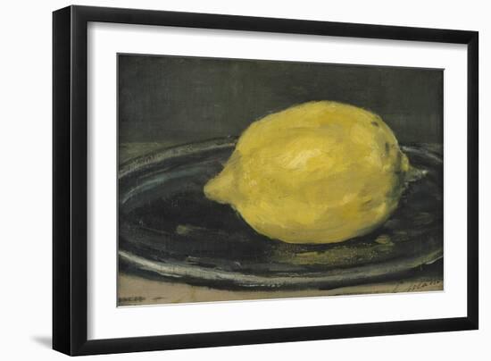 The Lemon, 1880-Edouard Manet-Framed Giclee Print