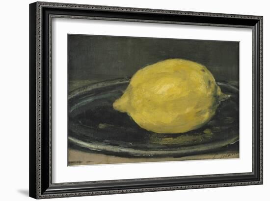 The Lemon, 1880-Edouard Manet-Framed Giclee Print