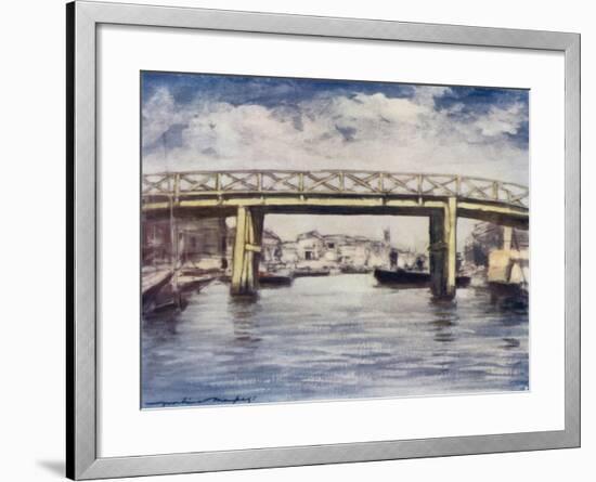 The Lemon Bridge-Mortimer Ludington Menpes-Framed Giclee Print