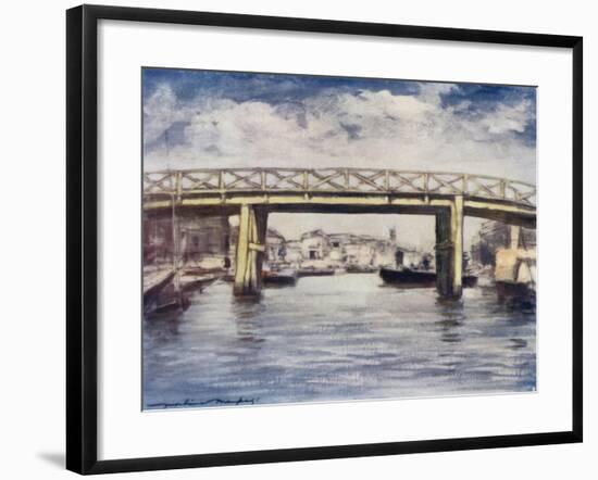 The Lemon Bridge-Mortimer Ludington Menpes-Framed Giclee Print