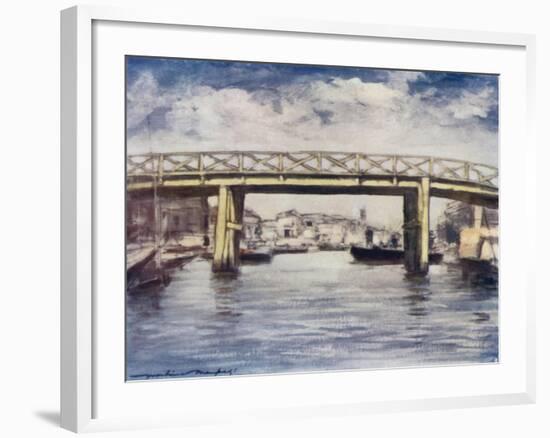 The Lemon Bridge-Mortimer Ludington Menpes-Framed Giclee Print