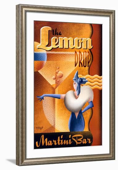 The Lemon Drop Martini Bar-Michael L^ Kungl-Framed Art Print