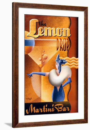 The Lemon Drop Martini Bar-Michael L^ Kungl-Framed Art Print