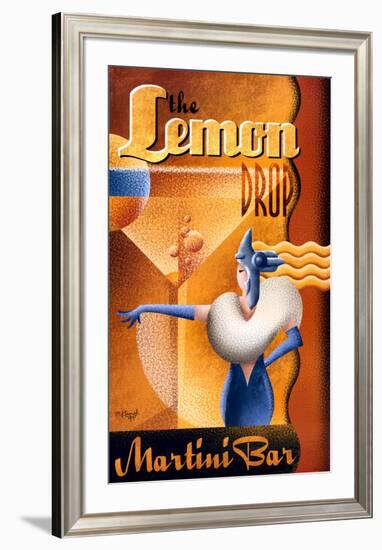 The Lemon Drop Martini Bar-Michael L^ Kungl-Framed Art Print