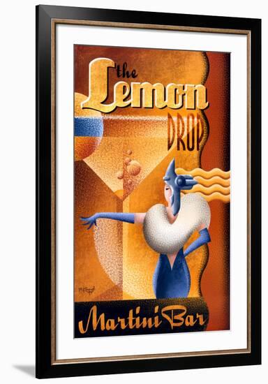 The Lemon Drop Martini Bar-Michael L^ Kungl-Framed Art Print