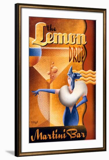 The Lemon Drop Martini Bar-Michael L^ Kungl-Framed Art Print