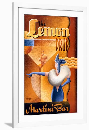 The Lemon Drop Martini Bar-Michael L^ Kungl-Framed Art Print