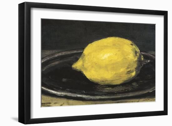 The Lemon (Le Citron)-Edouard Manet-Framed Art Print