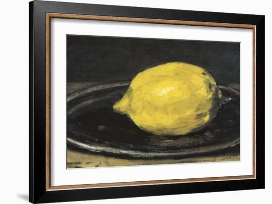 The Lemon (Le Citron)-Edouard Manet-Framed Art Print