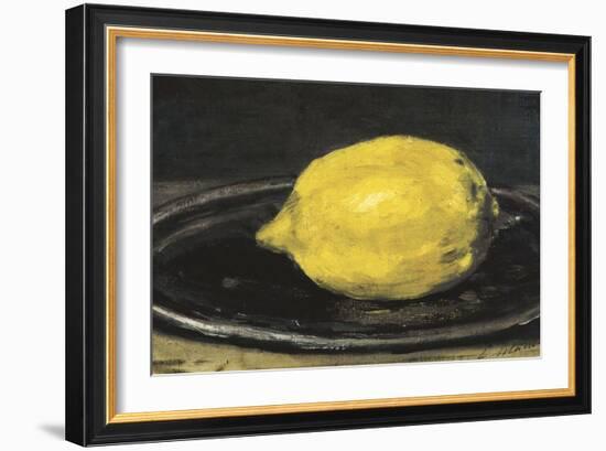 The Lemon (Le Citron)-Edouard Manet-Framed Art Print