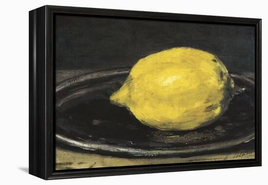 The Lemon (Le Citron)-Edouard Manet-Framed Stretched Canvas