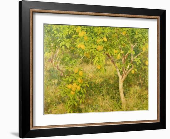 The Lemon Tree, 1893-Henry Scott Tuke-Framed Giclee Print