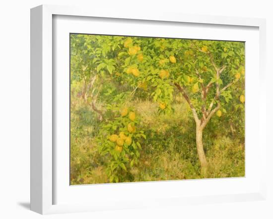 The Lemon Tree, 1893-Henry Scott Tuke-Framed Giclee Print