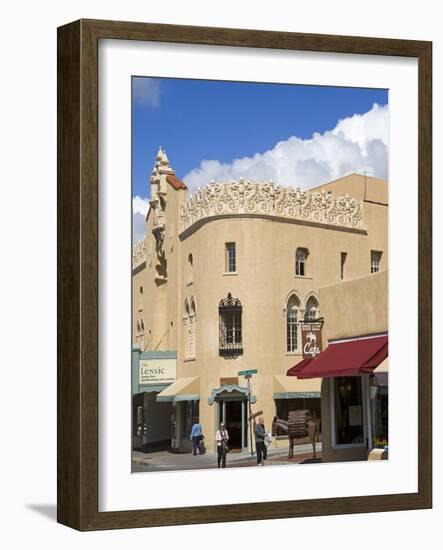 The Lensic Performing Arts Center, Santa Fe, New Mexico, United States of America, North America-Richard Cummins-Framed Photographic Print