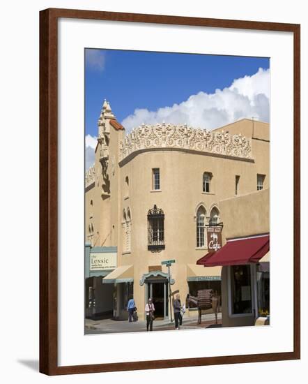 The Lensic Performing Arts Center, Santa Fe, New Mexico, United States of America, North America-Richard Cummins-Framed Photographic Print