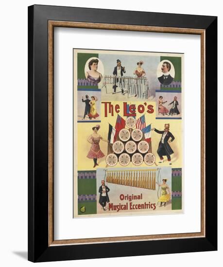 The Leo's original musical eccentrics-null-Framed Giclee Print