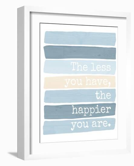 The Less You Have-Anna Quach-Framed Art Print