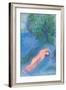 The Lesson of Philetas - From the Illustrated Book Daphnis and Chloë-Marc Chagall-Framed Art Print