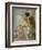 The Lesson (W/C and Bodycolour on Paper)-William Kay Blacklock-Framed Giclee Print