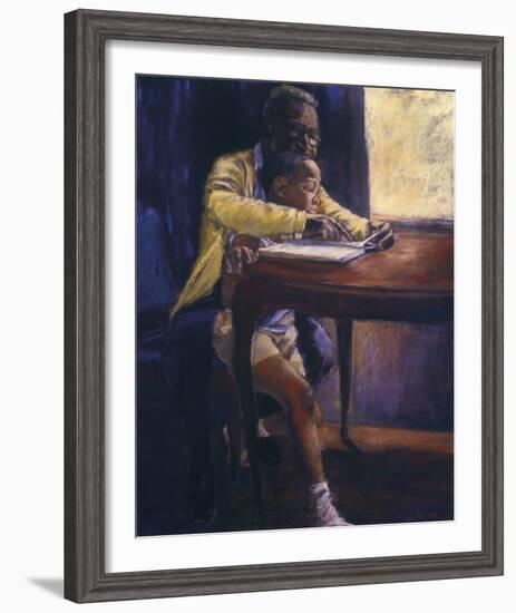 The Lesson-Sharon Wilson-Framed Giclee Print