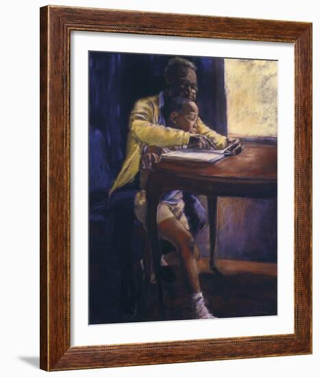 The Lesson-Sharon Wilson-Framed Giclee Print