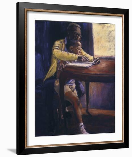 The Lesson-Sharon Wilson-Framed Giclee Print