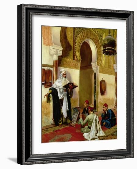 The Lesson-Rudolphe Ernst-Framed Giclee Print