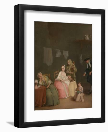 The Letter, 1746-Pietro Longhi-Framed Giclee Print