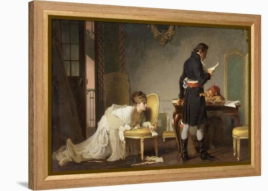 The Letter, 1877-Marcus Stone-Framed Premier Image Canvas