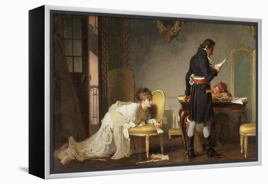 The Letter, 1877-Marcus Stone-Framed Premier Image Canvas