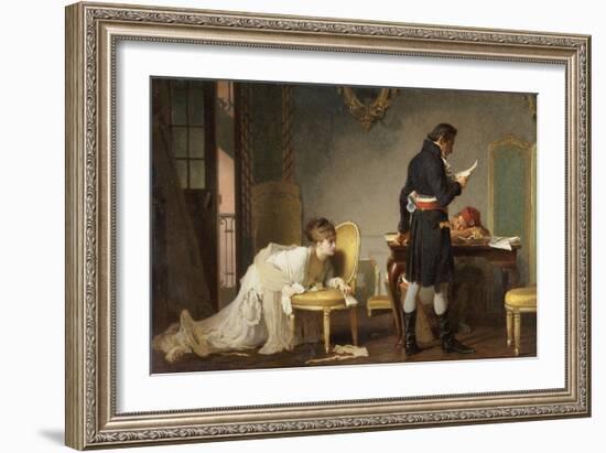 The Letter, 1877-Marcus Stone-Framed Giclee Print