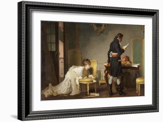 The Letter, 1877-Marcus Stone-Framed Giclee Print