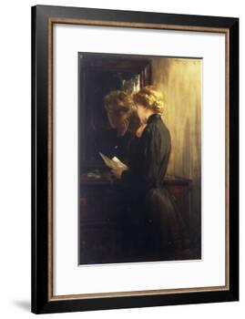 The Letter, 1910-James Carroll Beckwith-Framed Giclee Print