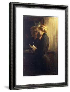 The Letter, 1910-James Carroll Beckwith-Framed Giclee Print