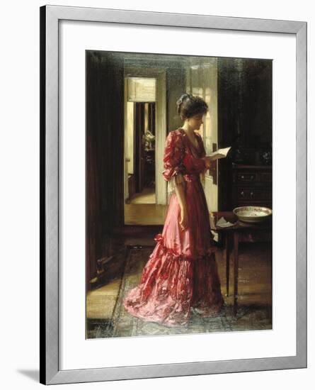 The Letter, 1910-William Mouat Loudan-Framed Giclee Print