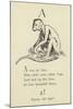 The Letter A-Edward Lear-Mounted Giclee Print