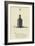 The Letter B-Edward Lear-Framed Giclee Print