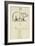 The Letter B-Edward Lear-Framed Giclee Print