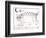 The Letter C of the Alphabet, c.1880 Pen and Indian Ink-Edward Lear-Framed Giclee Print