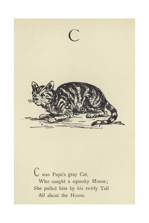 'The Letter C' Giclee Print - Edward Lear | Art.com