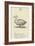 The Letter D-Edward Lear-Framed Giclee Print