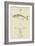 The Letter F-Edward Lear-Framed Giclee Print