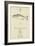 The Letter F-Edward Lear-Framed Giclee Print