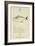 The Letter F-Edward Lear-Framed Giclee Print