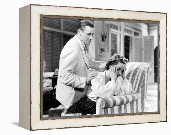 The Letter, from Left, Herbert Marshall, Bette Davis, 1940-null-Framed Stretched Canvas