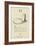 The Letter H-Edward Lear-Framed Giclee Print