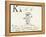 The Letter K of the Alphabet, c.1880 Pen and Indian Ink-Edward Lear-Framed Premier Image Canvas